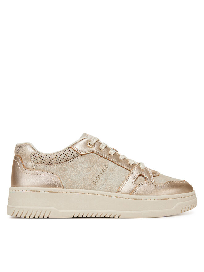 s.Oliver Sneakersy s.Oliver 5-23620-44 Złoty