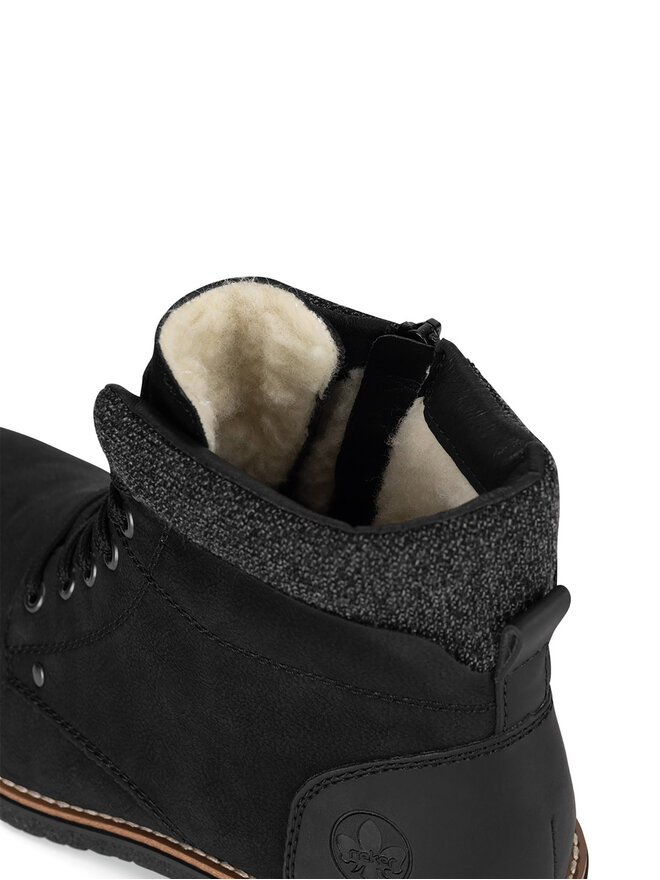 Rieker Зимни обувки Rieker 33640-01 Черен