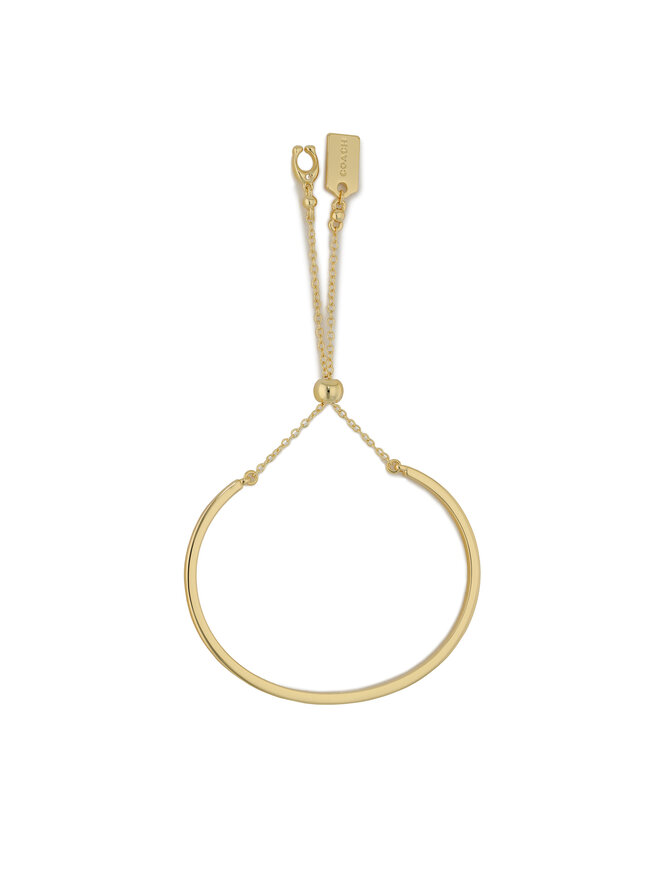 Coach Karkötő Coach Slider Bangle Bracelet 37440610GLD710 Arany