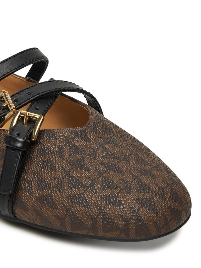 MICHAEL Michael Kors Балеринки MICHAEL Michael Kors Indy 40T5IDFP1B Кафяв