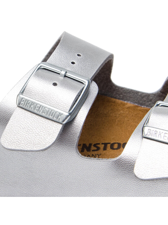 Birkenstock arizona eva metallic silver shop