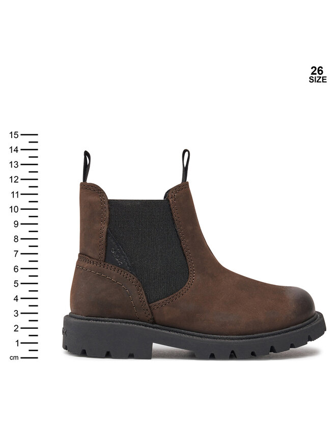 Boots Geox J Shaylax Boy J16FAA 00045 C0582 M Marron chaussures