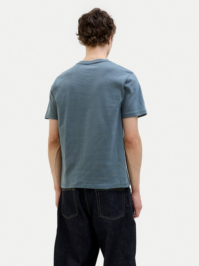 Jack&Jones Jack&Jones Marškinėliai Almeria 12276962 Mėlyna Regular Fit