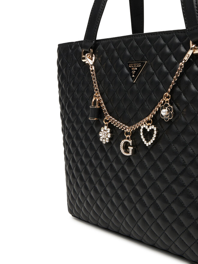 Guess Táska Guess Everlee HWEG86 79250 Fekete