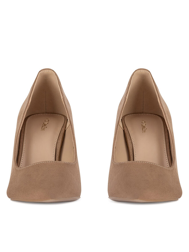 DeeZee High Heels DeeZee WYL3660-7 Beige