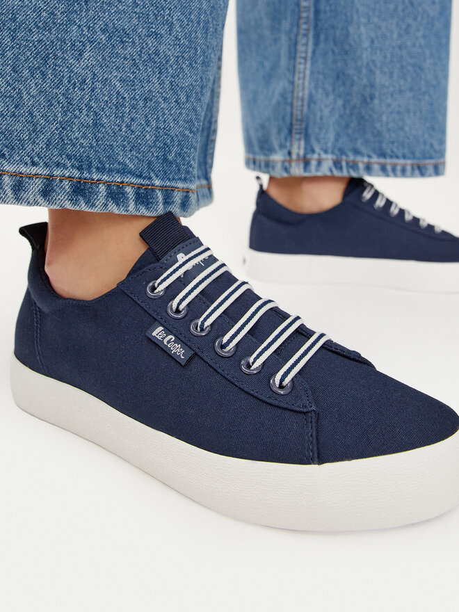 Lee Cooper Tenisky Lee Cooper LCW-24-31-2182LA Tmavomodrá