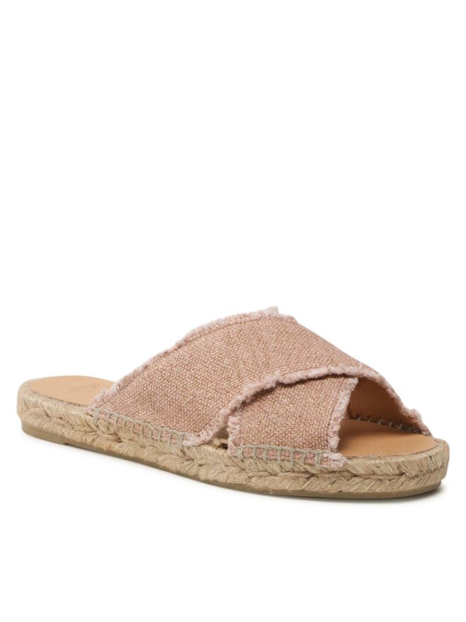 Castañer Espadrilky Castañer Palmera/032 021775-4274 Stříbrná