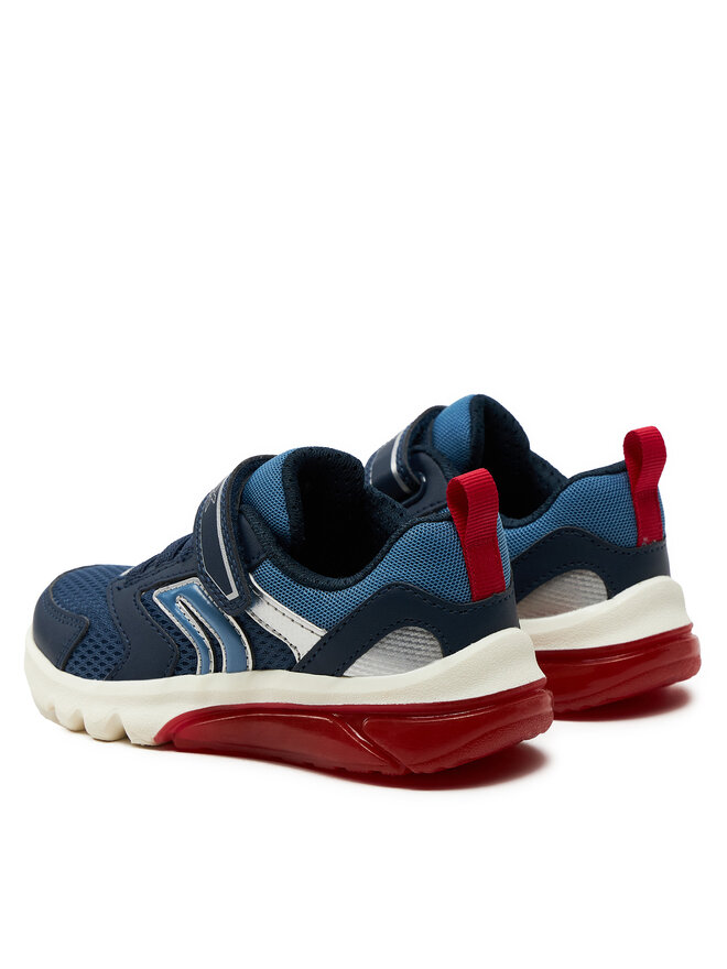 Geox Sneakersy Geox J Ciberdron Boy J45LBC 01454 C0735 S Granatowy