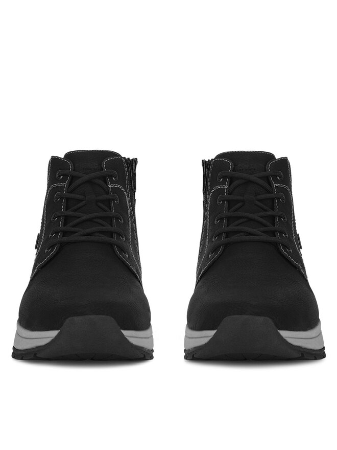 Rieker Botines planos Rieker 11030-00 Negro