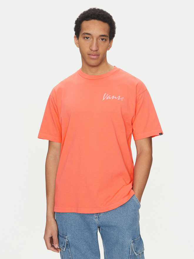 Vans Vans T-Shirt 66 Baked VN000NTS Rosa Loose Fit