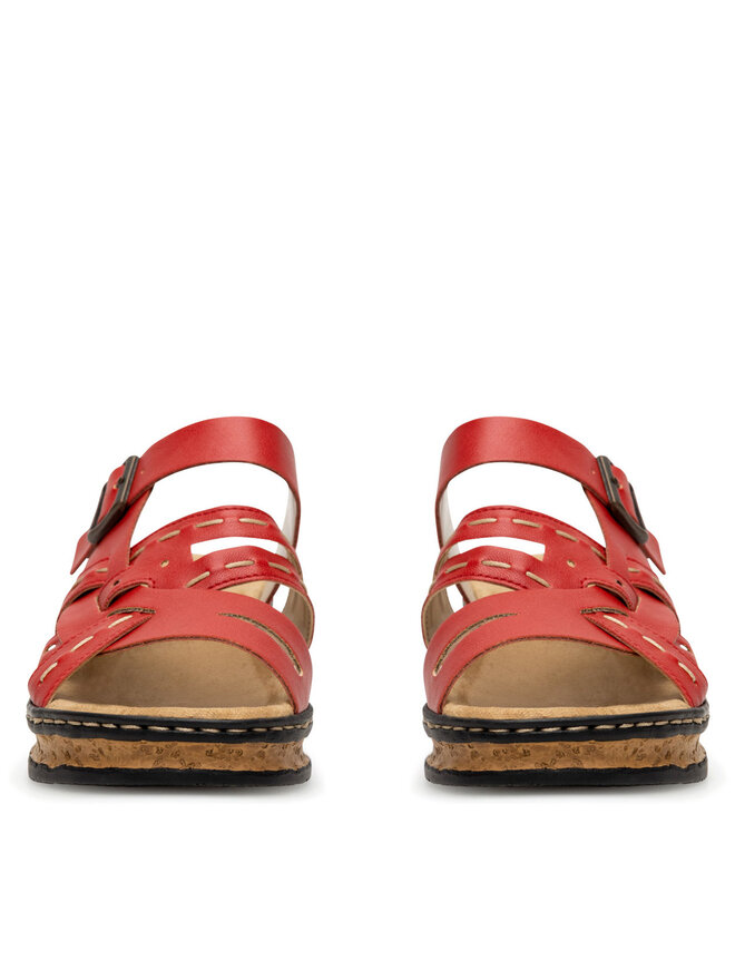 Rieker Pantoletten Rieker 62976-33 Rot