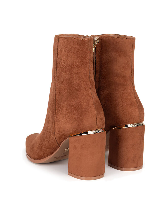 Nine West Μποτάκια Nine West WFA3000-1 Καφέ