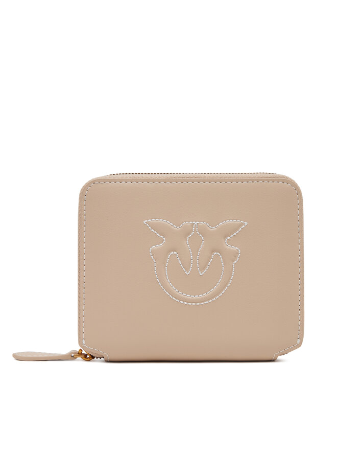 PINKO Великий жіночий гаманець PINKO Taylor Zip Around PE 25 PCPL 100249 A2AN Бежевий