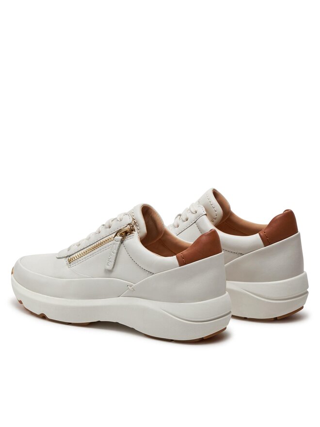 Clarks Superge Clarks Tivoli Zip 26176650 Écru