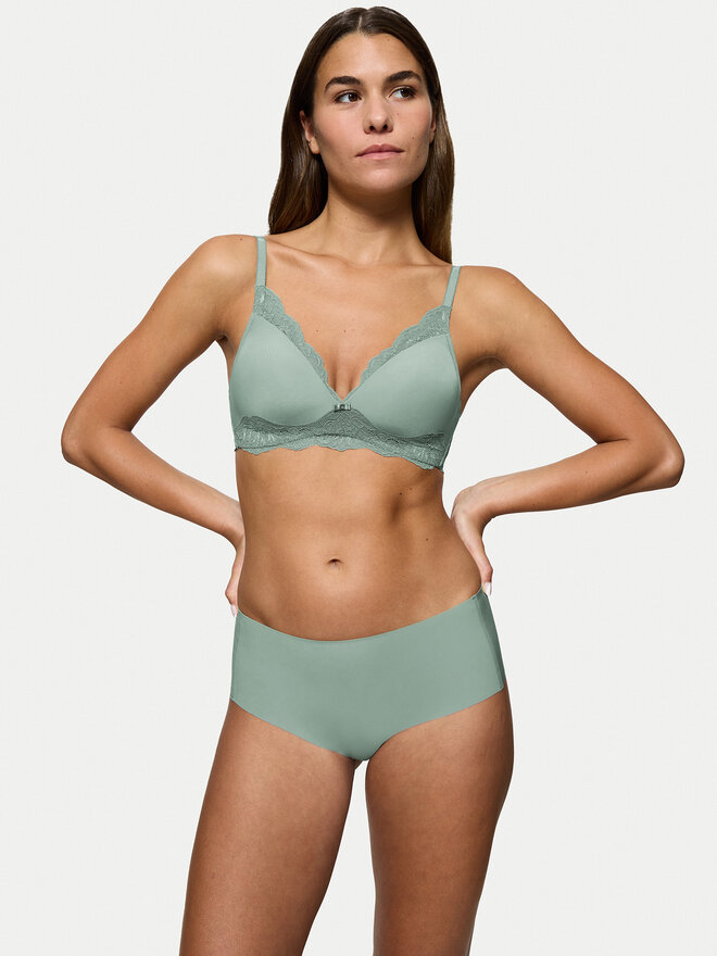 Triumph Triumph Klassischer Damenslip Smart Invisible 10222269 Grün