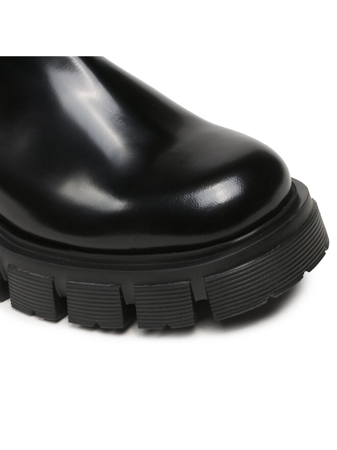 LOVE MOSCHINO Jātnieku stila puszābaki LOVE MOSCHINO JA21045G1HIB0000 Melns