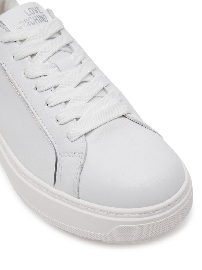 LOVE MOSCHINO Sneakersy LOVE MOSCHINO JA15184G1MIAC10A Biały