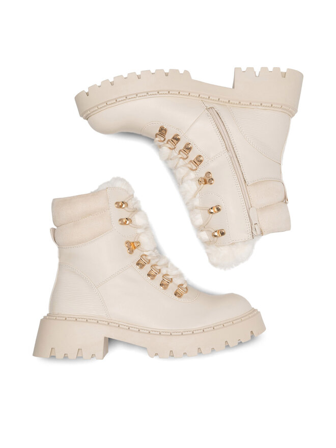 DeeZee Botines DeeZee DIJANA WS6200-01 Écru
