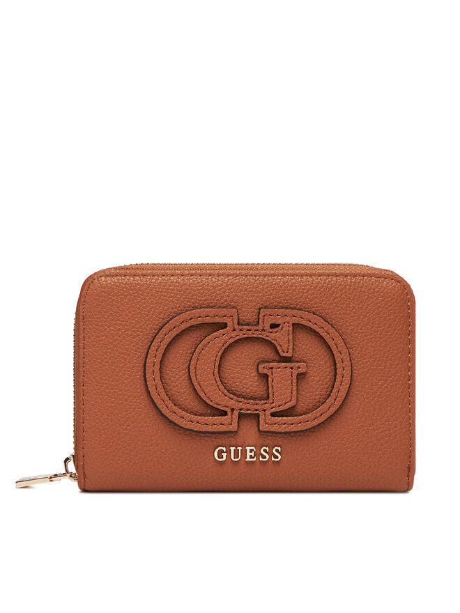 Guess Velká dámská peněženka Guess Calebra Slg SWBG95 36140 Hnědá