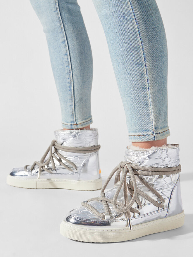 Inuikii Schneeschuhe Inuikii Bomber Star 75202-068 Silberfarben