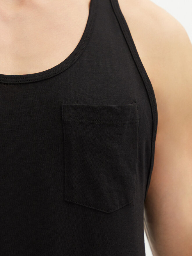 Jack&Jones Jack&Jones Tank top Jake 12270577 Μαύρο Regular Fit