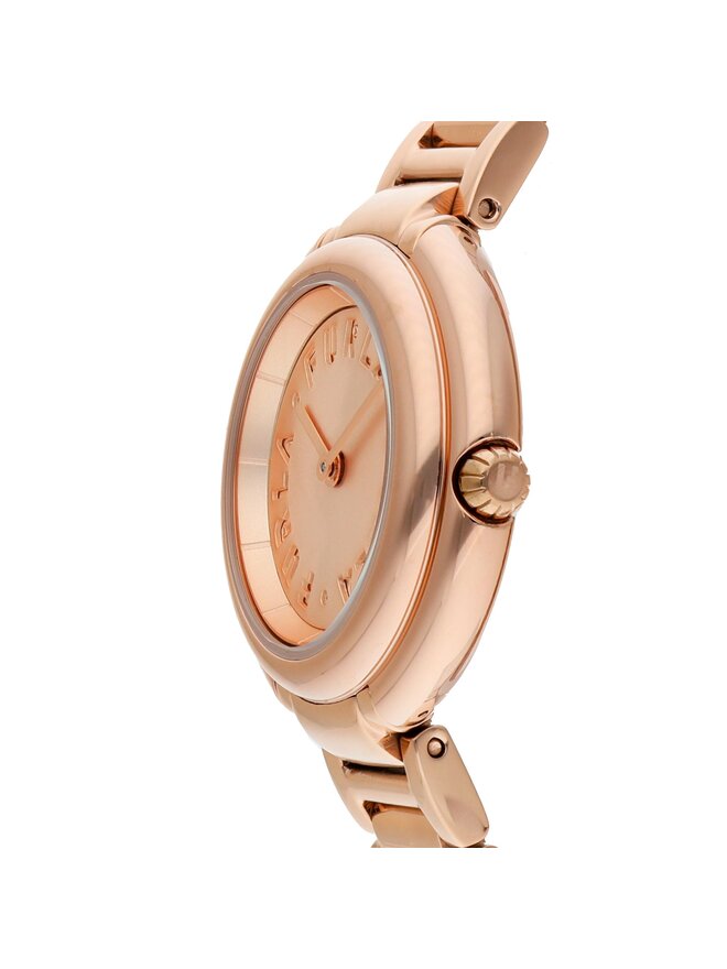 Furla Zegarek Furla Icon Shape WW00033-MT0000-1G000-1-008-20-CN-W Różowe złoto