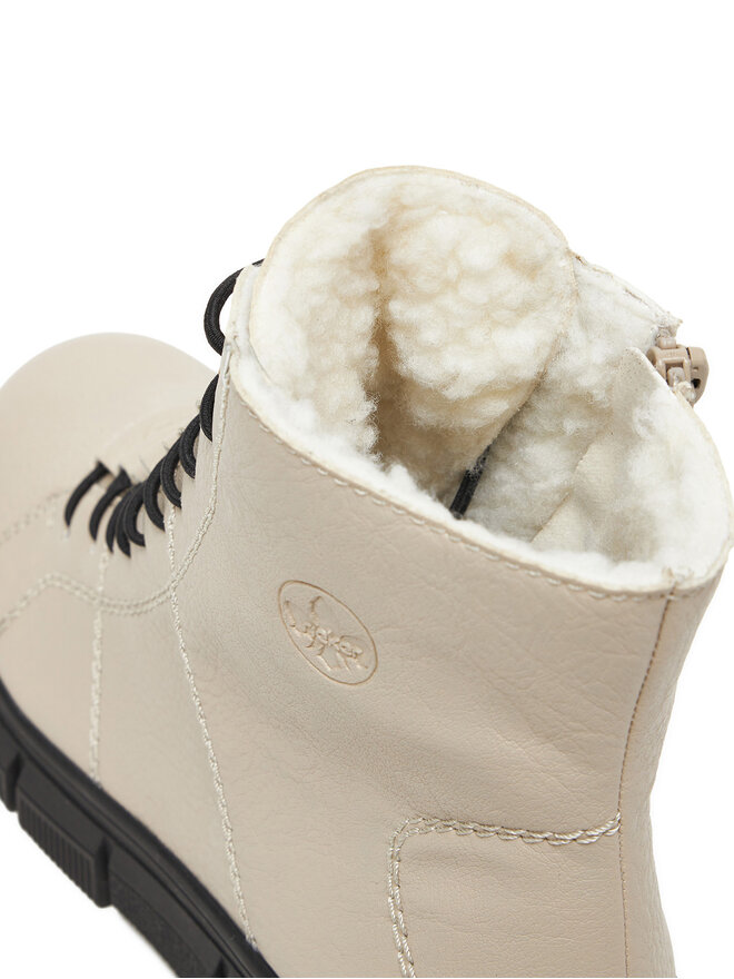 Rieker Botines planos Rieker CEO-X3428-60 Beis
