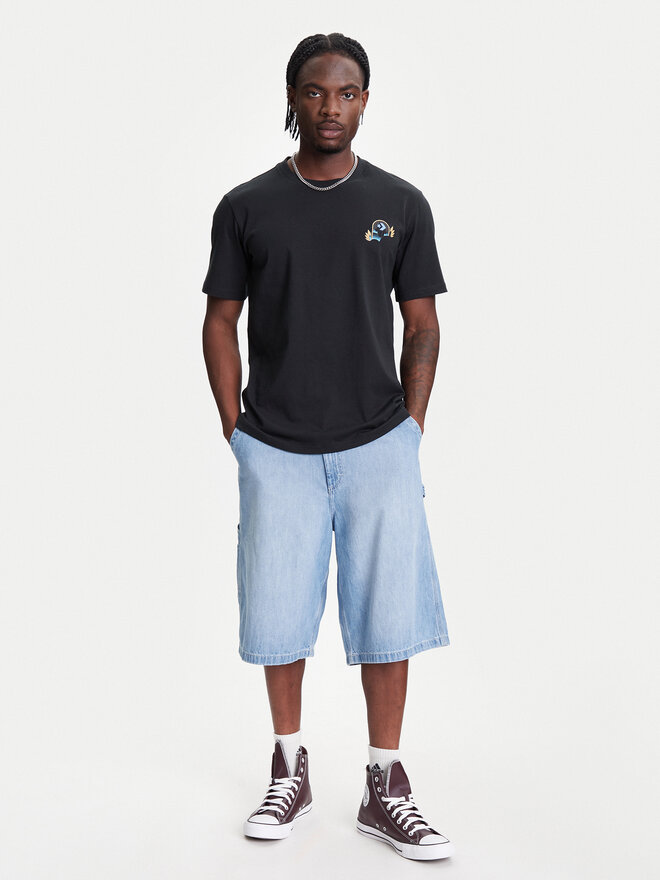 Converse Converse Camiseta Desert Sunset 10027713-A01 Negro Regular Fit