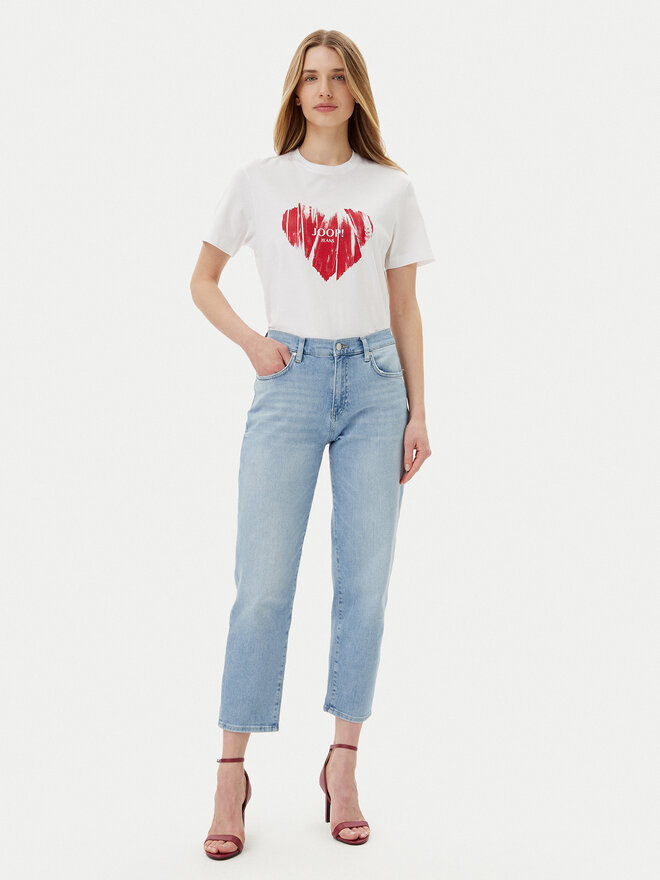 JOOP! Jeans JOOP! Jeans Футболка Tessa 30046948 Білий Regular Fit