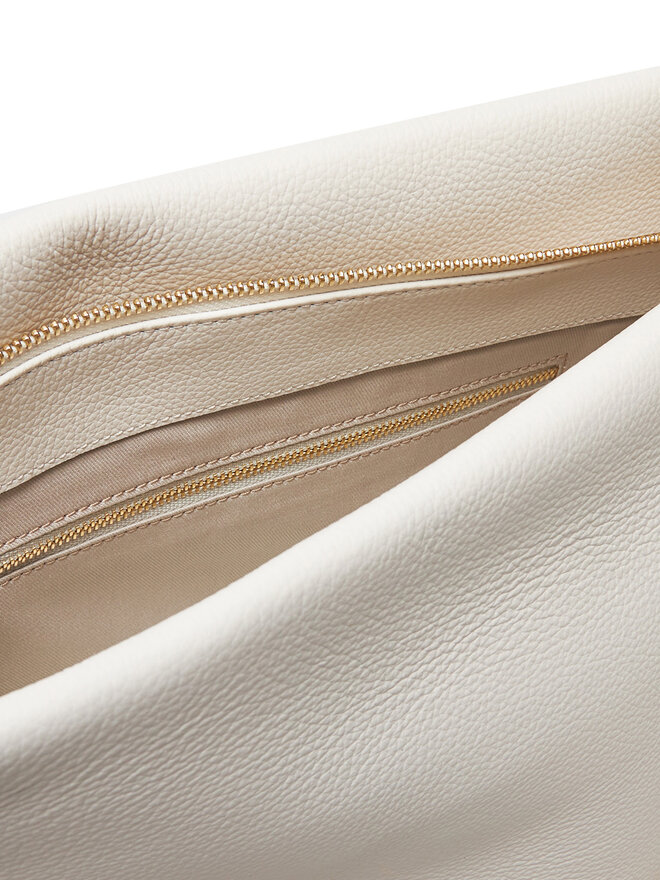 Coccinelle Handtasche Coccinelle M250 Boheme Grana Double E1 M50 19 02 01 Écru