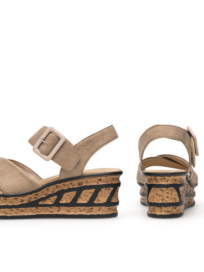 Rieker Sandales Rieker 68163-62 Bēšs