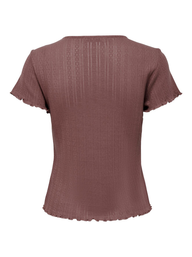 ONLY ONLY Футболка Carlotta 15256154 Рожевий Tight Fit