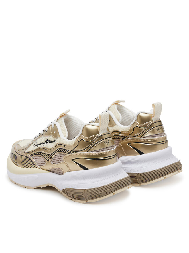 Emporio Armani Сникърси Emporio Armani X3X238 XR388 00194 Златист