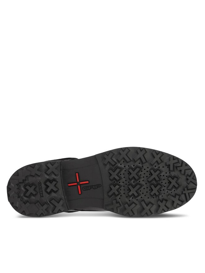 Geox Členková obuv Geox D36UPA-04322 C9999 Čierna