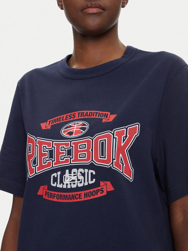 Reebok Reebok Camiseta 100220202 Azul marino Relaxed Fit