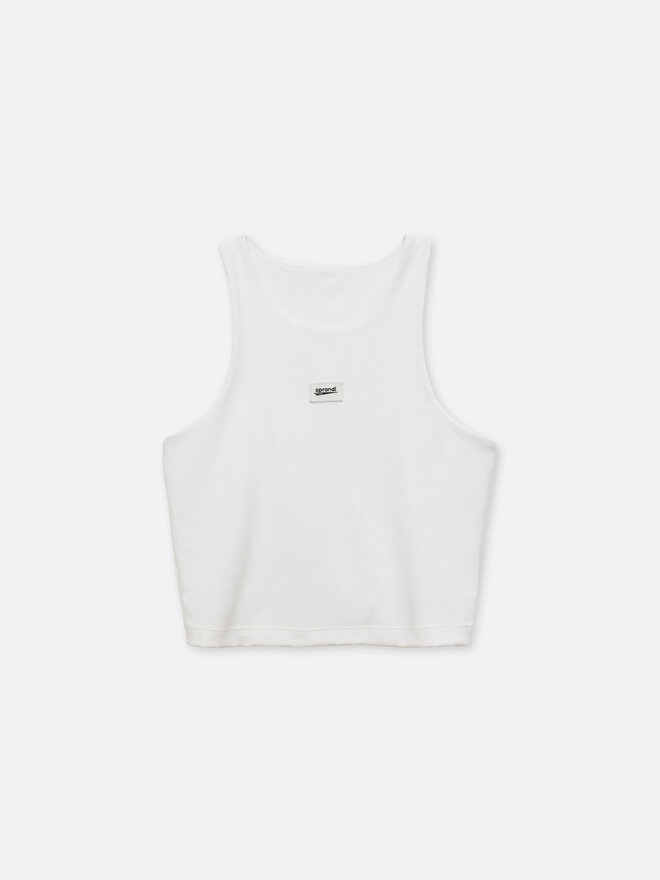 Sprandi Sprandi Top SP22-TPD101 Weiß Slim Fit
