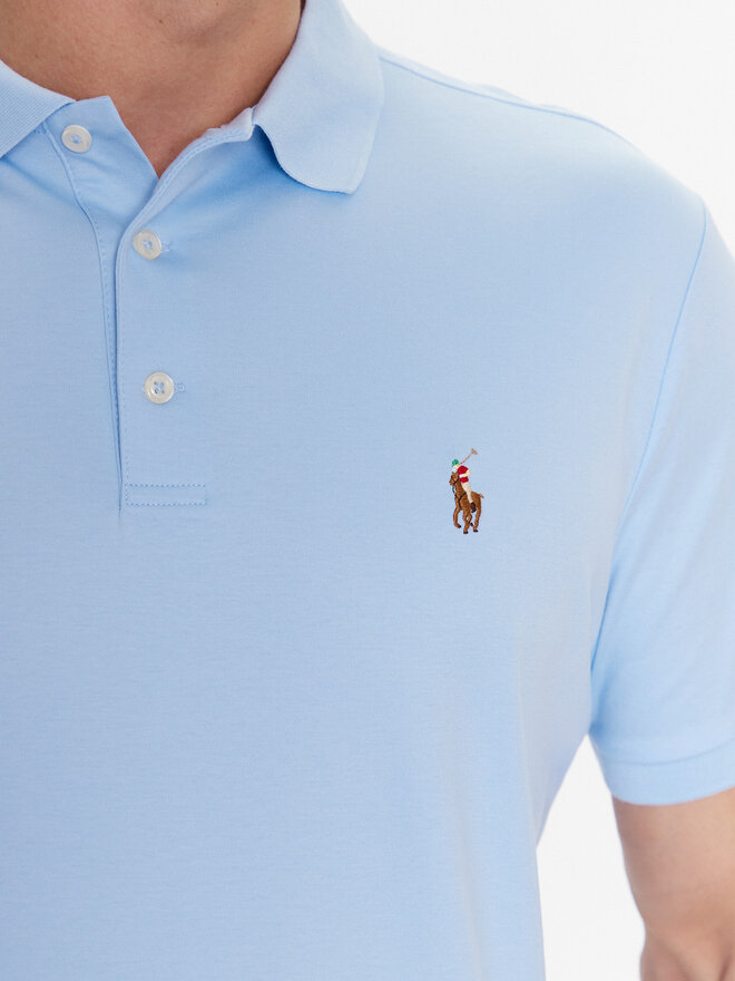 Polo Ralph Lauren Polo Ralph Lauren Poloshirt 710713130005 Blau Slim Fit