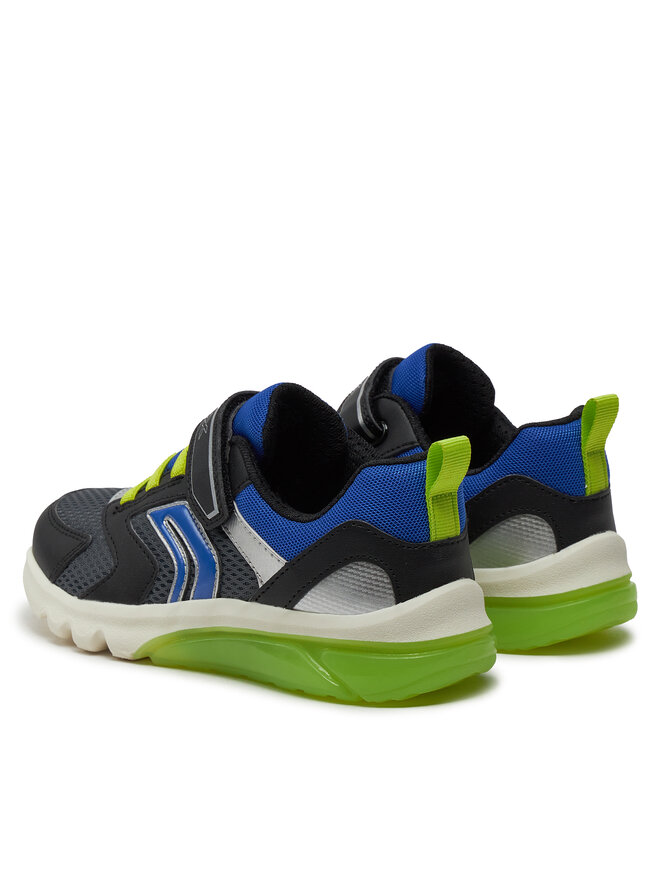 Geox Tenisice Geox J Ciberdron Boy J45LBC 01454 C0071 D Siva