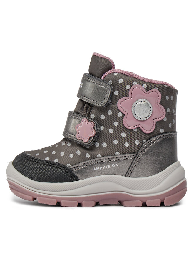 Geox Schneeschuhe Geox B Flanfil Girl B Abx B363WB 0MNNF C0952 M Grau