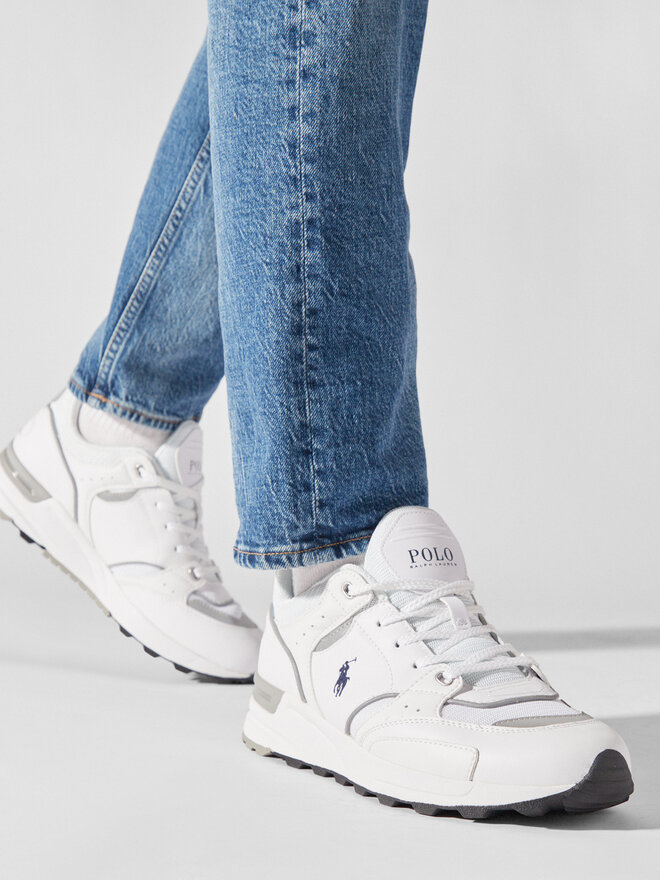 Polo Ralph Lauren Снікерcи Polo Ralph Lauren Trackstr 200 809845147001 Білий