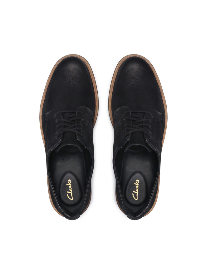 Clarks Halbschuhe Clarks Baille Stitch 261574364 Schwarz