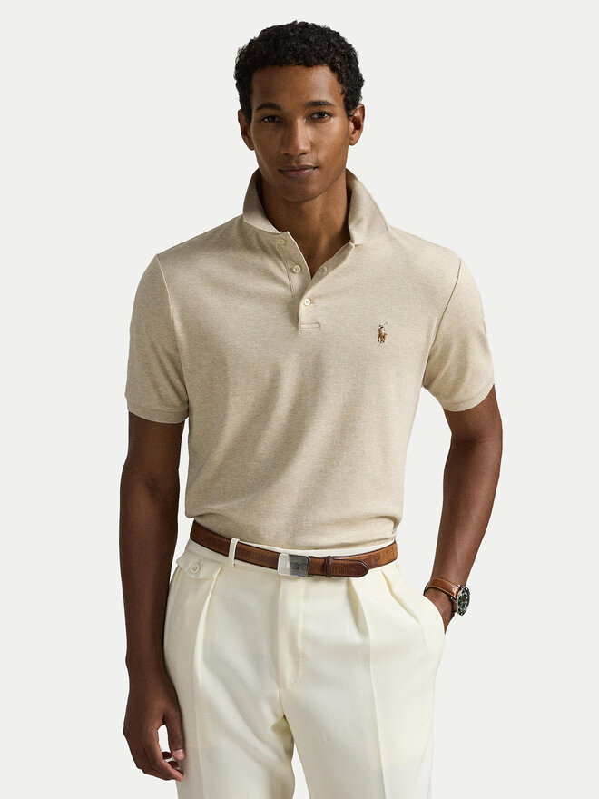 Polo Ralph Lauren Polo Ralph Lauren Поло 710704319080 Бежевий Slim Fit