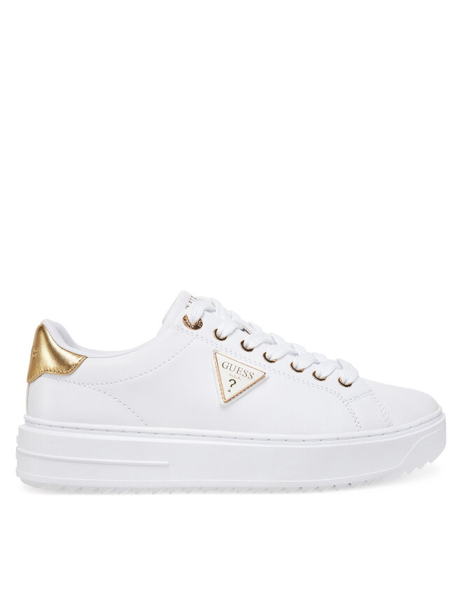 Guess Sneakersy Guess FLJD12 LEA12 Biały