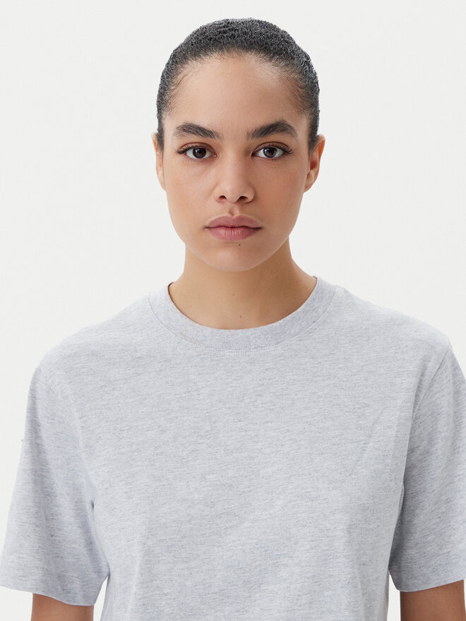 Champion Champion Marškinėliai 117874 Pilka Regular Fit