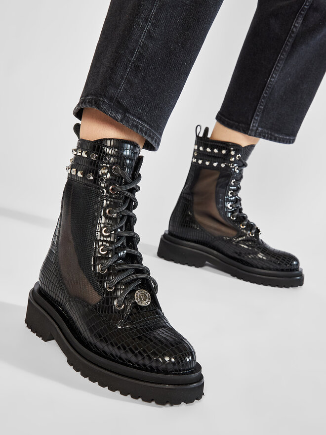 Rage Age Schnürstiefeletten Rage Age RA-16-03-000131 Schwarz