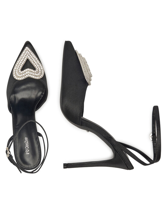 DeeZee High Heels DeeZee H85269-32 Schwarz