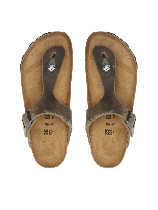 Birkenstock Žabky Birkenstock Gizeh Bs 1019383 Khaki
