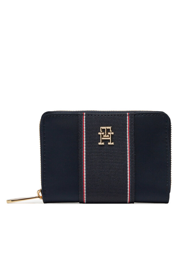Tommy Hilfiger Великий жіночий гаманець Tommy Hilfiger Poppy Med Za Corp AW0AW17268 Cиній