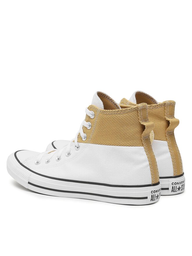 Converse Scarpe da ginnastica Converse Chuck Taylor All Star Crafted Patchwork A04511C Bianco