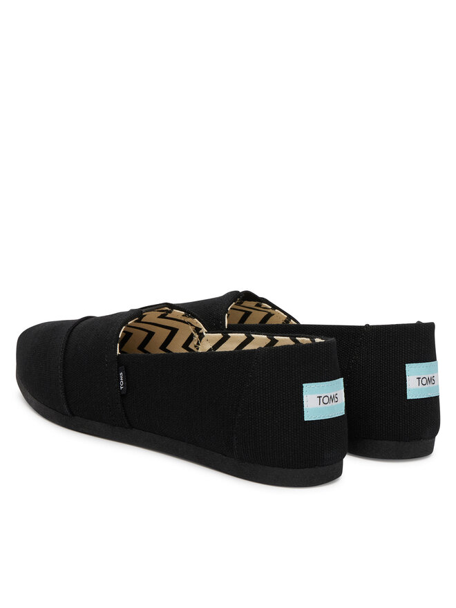 Toms Туфлі Toms Alpargata Classic 10020784 Чорний